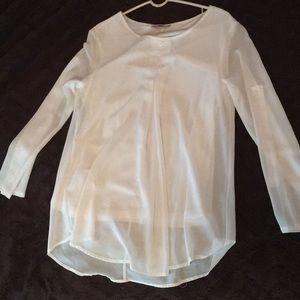 Cestyle Women’s White Chiffon Blouse